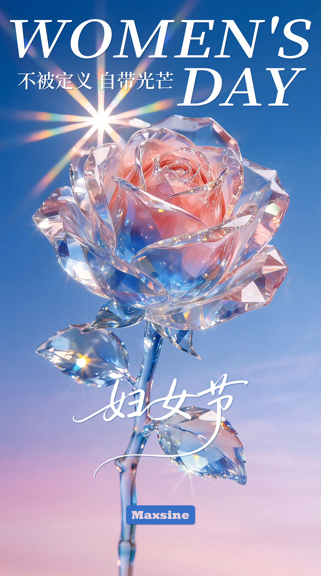 不被定義 自帶光芒 | 邁信祝妳節(jié)日快樂(lè)！